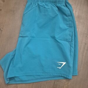 Gymshark Turquoise Men's Athletic Shorts